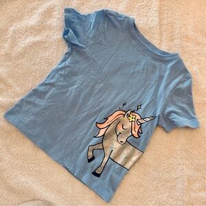 Old Navy 4T unicorn tee